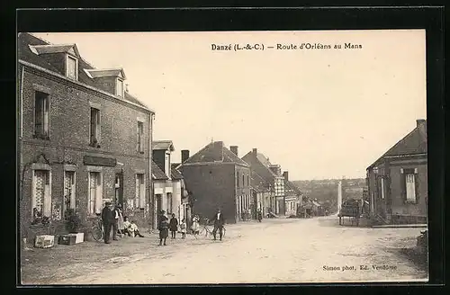 AK Danzé, Route d`Orléans au Mans