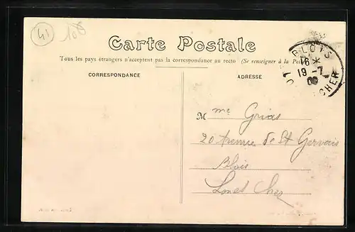 AK Avaray, La Grande Rue