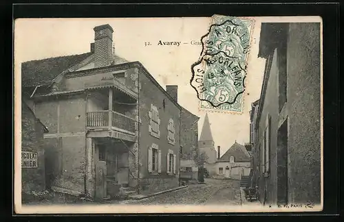 AK Avaray, La Grande Rue