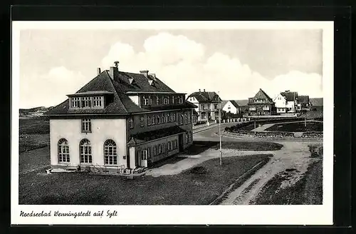 AK Wenningstedt /Sylt, Ortsansicht