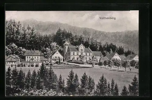 Künstler-AK Voithenberg, Ortspartie