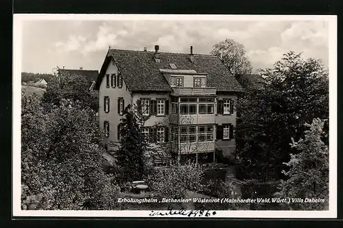 AK Wüstenrot, Erholungsheim Bethanien, Villa Daheim