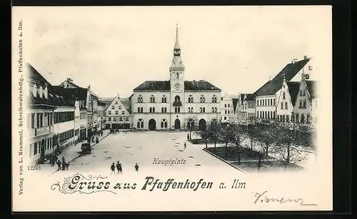 AK Pfaffenhofen a. Ilm, Hauptplatz