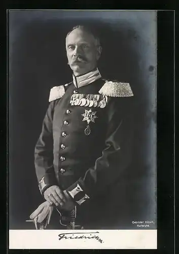 AK Grossherzog Friedrich II. von Baden - Portrait