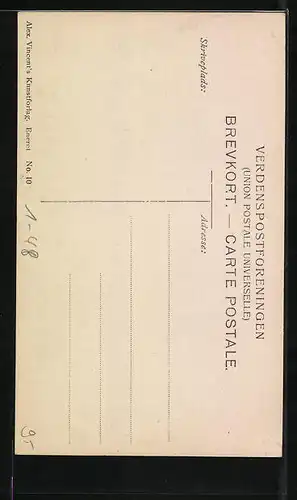 AK Königin Louise von Dänemark mit blumengeschmücktem Dekolletee