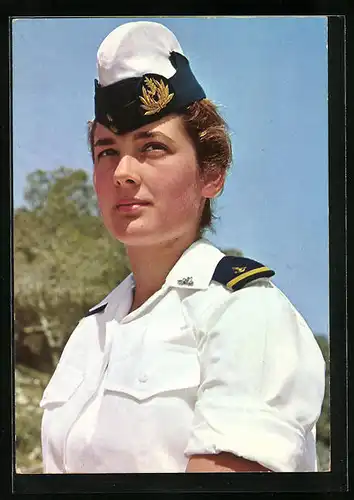 AK A Woman Officer of the Irael Navy