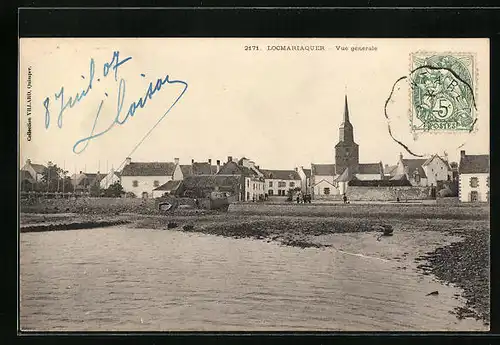 AK Locmariaquer, Vue générale