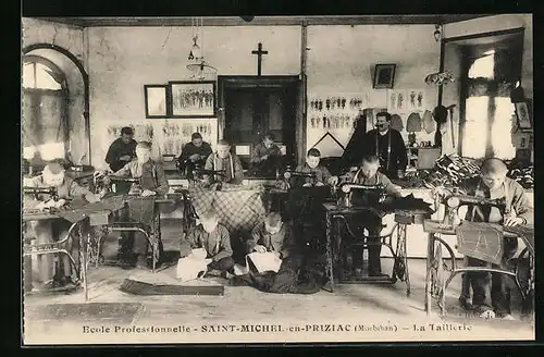 AK Saint-Michel-en-Priziac, Ecole Professionnelle, La Taillerie