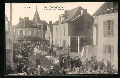 AK Guer, Place Claire-Fontaine & Marchés au Cochons