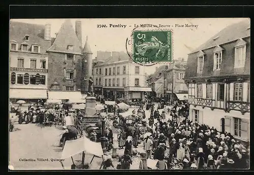 AK Pontivy, Le Marché au Beurre, Place Martray