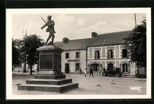 AK Cleguerec, Le Monument aux Morts