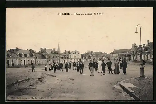 AK Le Lude, Place du Champ de Foire