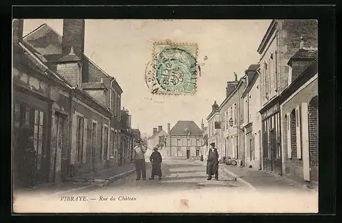 AK Vibraye, Rue du Château