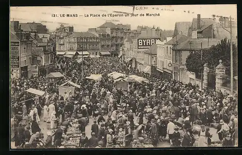 AK Le Mans, La Pace de l`Eperon un jour de Marché
