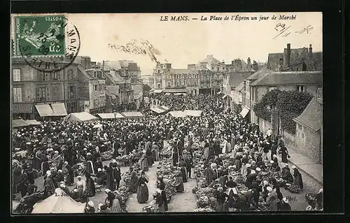 AK Le Mans, La Pace de l`Eperon un jour de Marché