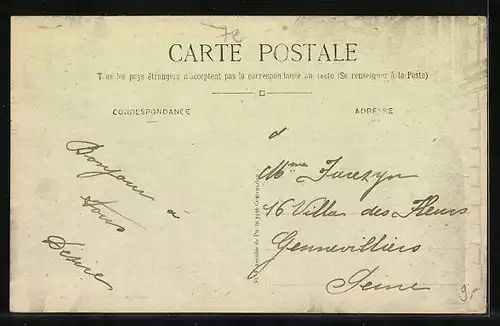 AK St-Calais, Rue Charles Garnier, Strassenpartie