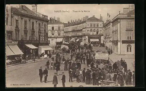 AK Sablé, Place de la Mairie