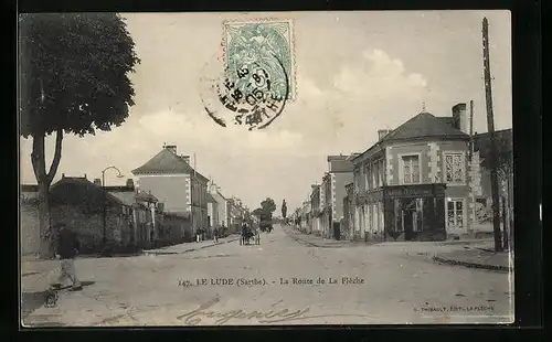 AK Le Lude, La Route de La Fleche