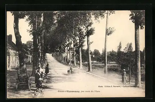 AK Ecommoy, Entree, par route du mans