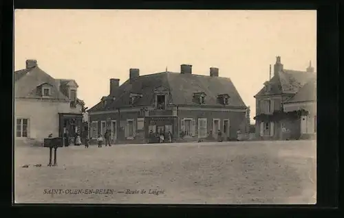 AK Saint-Ouen-En-Belin, Route de Laigne