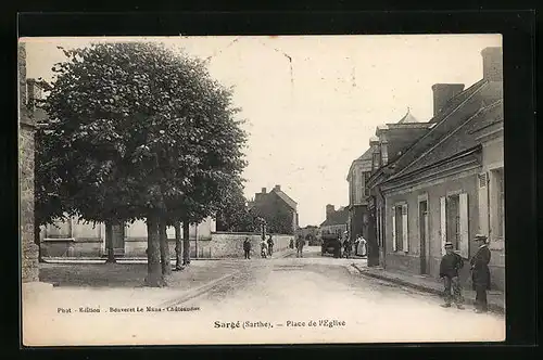 AK Sargé, Place de l'Eglise
