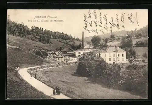 AK Senones, Vue de la Vallee des Gouttes