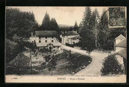 AK Dinozé, Route d'Èpinal