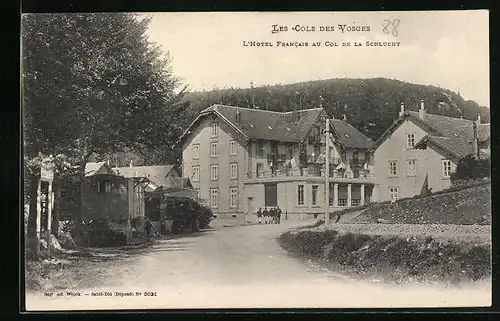 AK Les Cols des Vosges, L'Hotel francais au col de la Schlucht