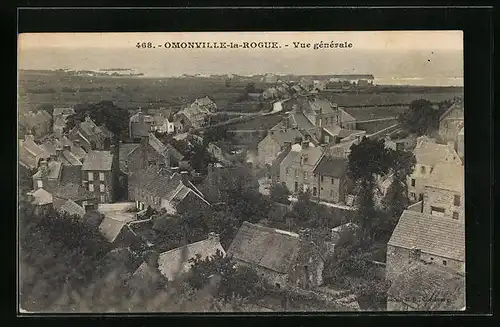 AK Omonville-la-Rogue, Vue generale