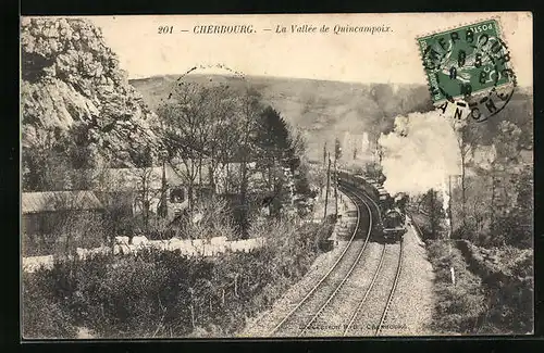 AK Cherbourg, La Vallee de Quincampoix