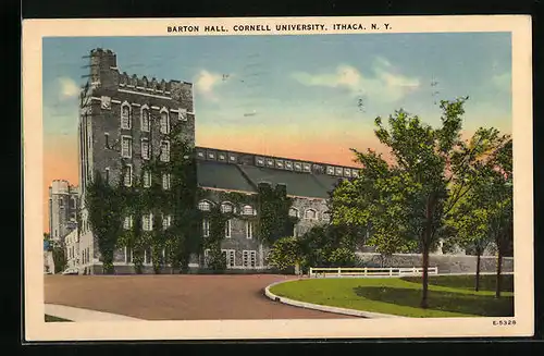 AK Ithaca, NY, Barton Hall, Cornell University