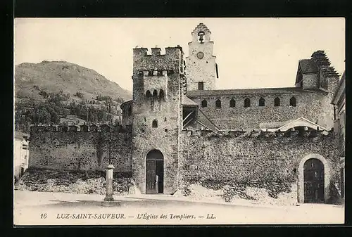 AK Luz-Saint-Sauveur, L'Eglise des Templiers