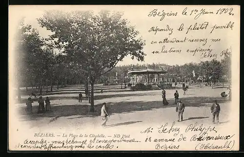 AK Béziers, La Place de la Citadelle