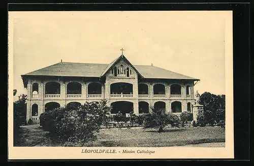 AK Léopoldville, Mission Catholique