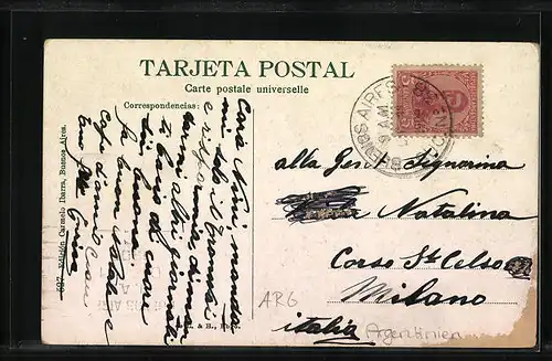 AK Buenos Aires, Plaza 25 de Mayo en dia de fiesta