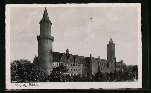AK Liegnitz, Das Schloss mit den Türmen