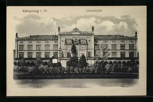 AK Königsberg i. Pr., Die Universität