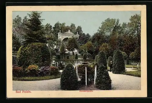 AK Bad Polzin, Der Konzertplatz