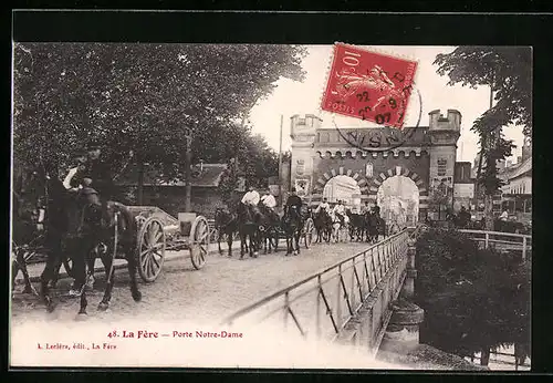 AK La Fère, Porte Notre-Dame