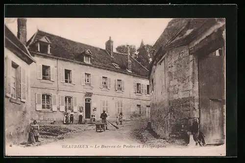 AK Beaurieux, Le Bureau de Poste et Télégraphes
