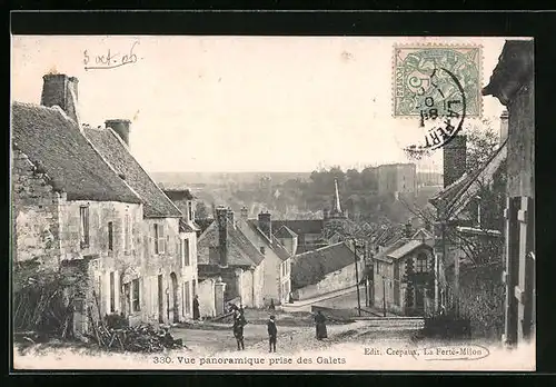 AK La Ferté-Milon, Vue panoramique prise des Galets