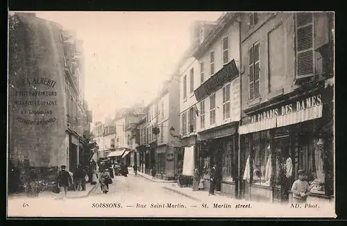 AK Soissons, Rue Saint-Martin