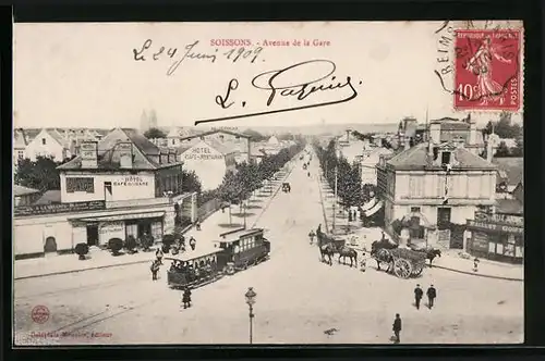 AK Soissons, Avenue de la Gare