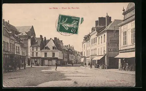 AK La Fère, Place des Marchés