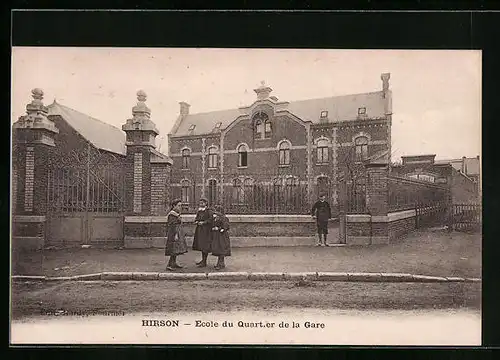 AK Hirson, Ecole du Quartier de la Gare