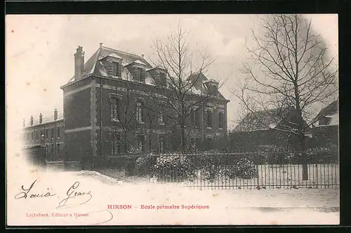 AK Hirson, Ecole primaire Supérieure
