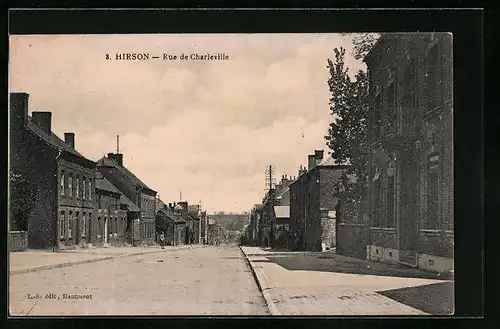 AK Hirson, Rue de Charleville