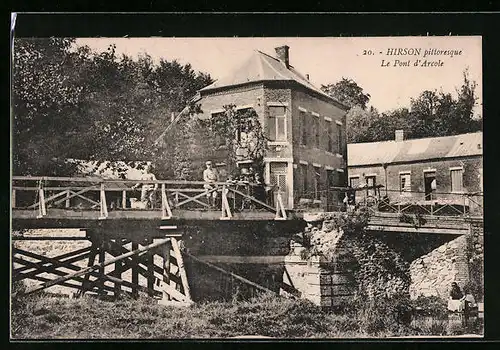 AK Hirson, Le Pont d`Arcole