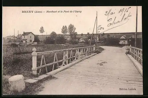 AK Breny, Montbart et le Pont de l`Ourcq