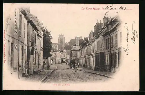 AK La Ferté-Milon, Rue de la Cité